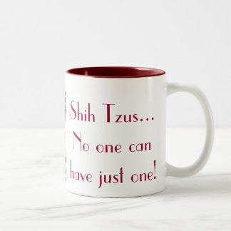 Kaffee-Tasse Shih Tzu Zweifarbige Tasse
