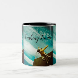 Kaffee Tasse, Skate Boarding Zweifarbige Tasse