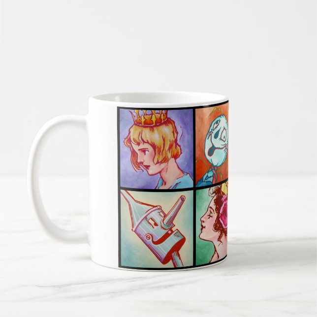 Kaffee-Tasse - sortierte Charaktere Tasse (Links)