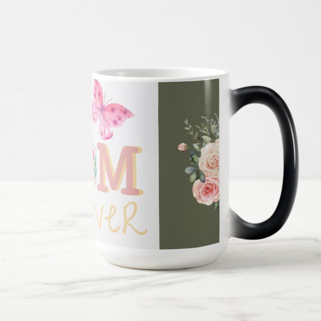 Kaffee-Tasse - Stärkung der Mama Trinkbehälter Verwandlungstasse (Rechts)