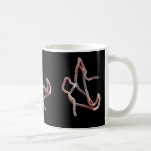 Kaffee-Tasse - Streptokokke (Pastell auf Kaffeetasse