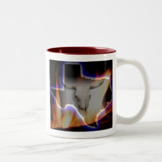 Kaffee-Tasse Texas Risin Zweifarbige Tasse