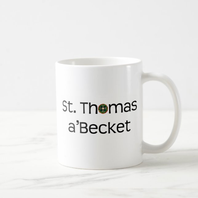 Kaffee-Tasse: Textname mit Rosenfenster Kaffeetasse (Rechts)