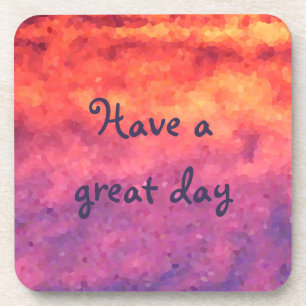 Kaffee Tasse Untersetzer, abstrakt, modern, farben Getränkeuntersetzer