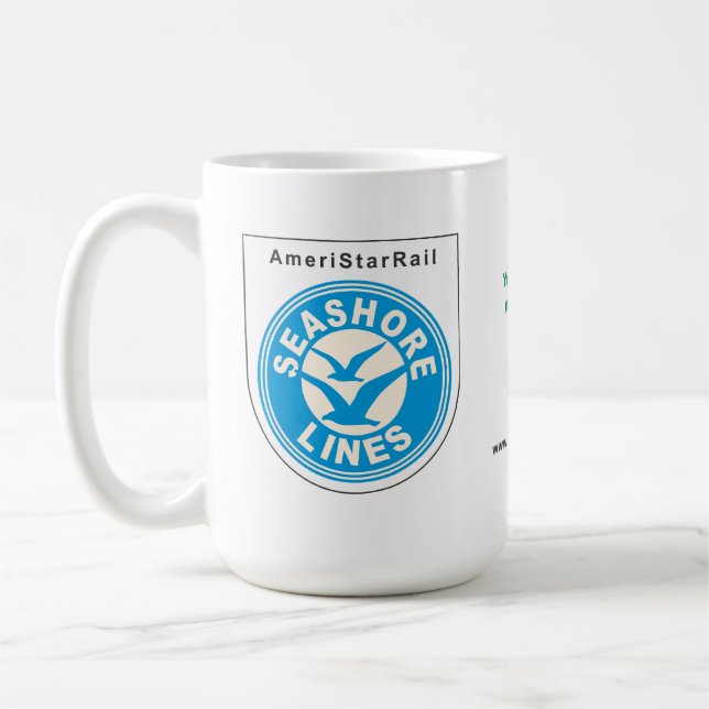 KAFFEE-TASSE (WEISSE FELDER) KAFFEETASSE (Links)