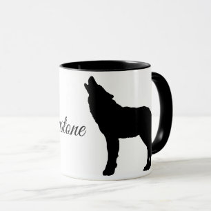 Kaffee Tasse-Yellowstone Wolf Tasse