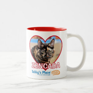 Kaffee-Tasse Zweifarbige Tasse