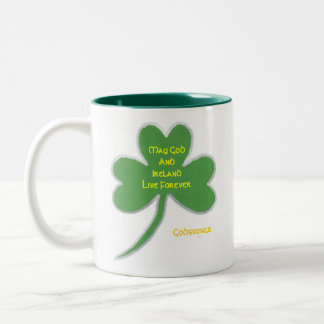 Kaffee-Tasse Zweifarbige Tasse