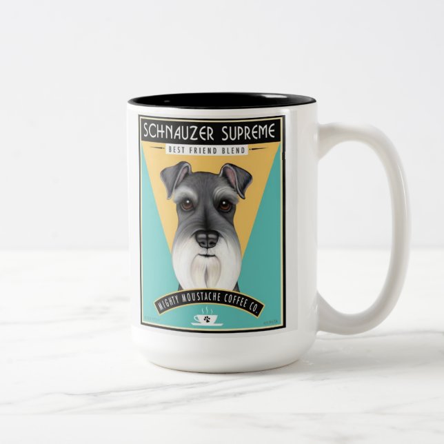 Kaffee-Tasse Zweifarbige Tasse (Rechts)