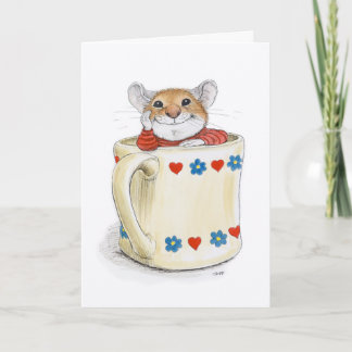 Kaffee-Tassen-Mäusekarte Karte