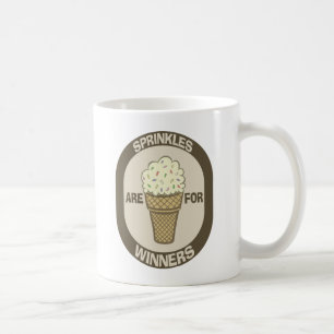 Kaffee-Tassen-Spaß, Sprinkles sind für Sieger Kaffeetasse