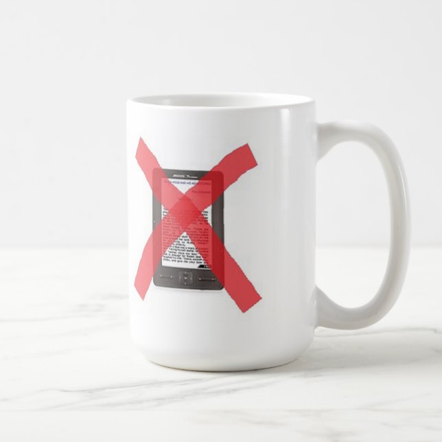 Kaffee-Tassenbuchhandlung, die WV. dreht Tasse (Rechts)