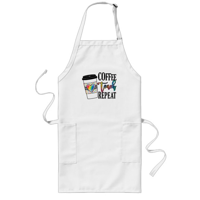 Kaffee, Teach, wiederholen Lange Schürze (Vorne)