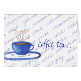 Kaffee, Tee oder ich?