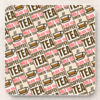 KAFFEE-TEE-PATTER, Untersetzer aus hartem Kunststo