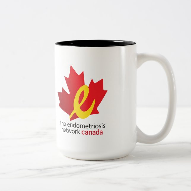 Kaffee-/Tee-Tasse Zweifarbige Tasse (Rechts)