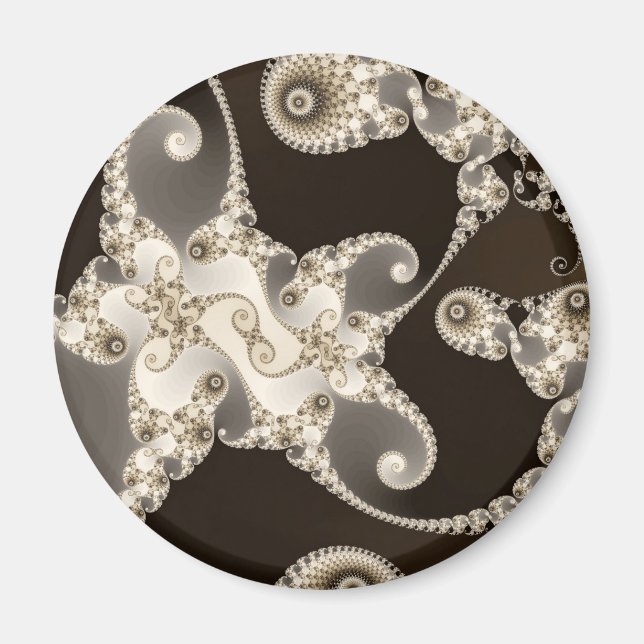 Kaffee Tentacles Magnet (Vorne)