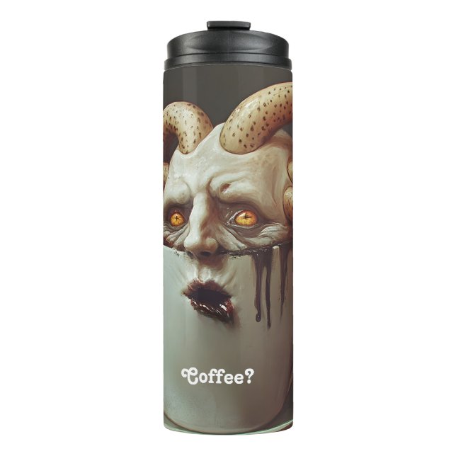 Kaffee? Thermosbecher (Vorderseite)