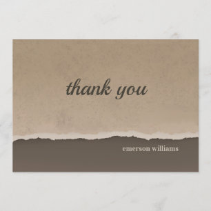 Kaffee Torn Edges Stationery Einladung