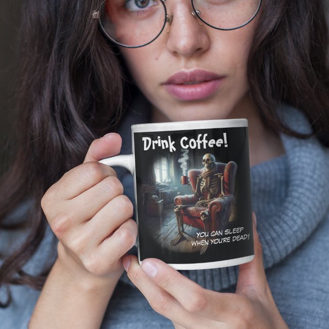 Kaffee trinken Jumbo-Tasse (Von Creator hochgeladen)