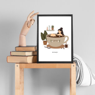 Kaffee trinken poster