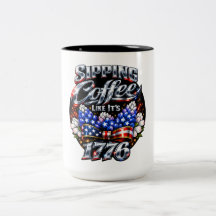 Kaffee trinken wie 1776 Bluebonnet