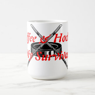 Kaffee u. Hockey Tasse