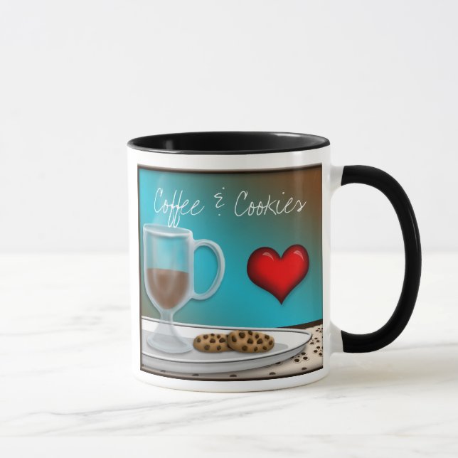 Kaffee- u. Plätzchen-Tasse Tasse (Rechts)