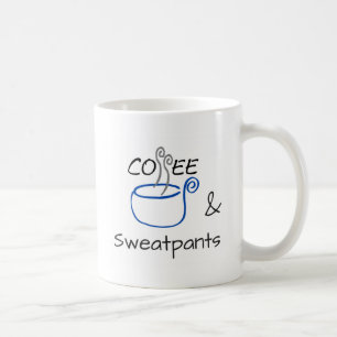 Kaffee u. Sweatpants Tasse
