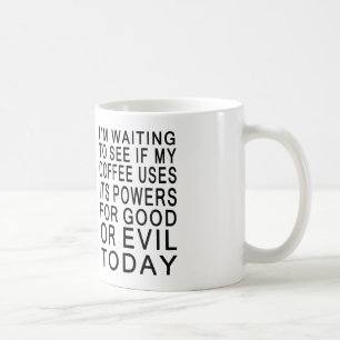 Kaffee-Übel oder gutes Tasse