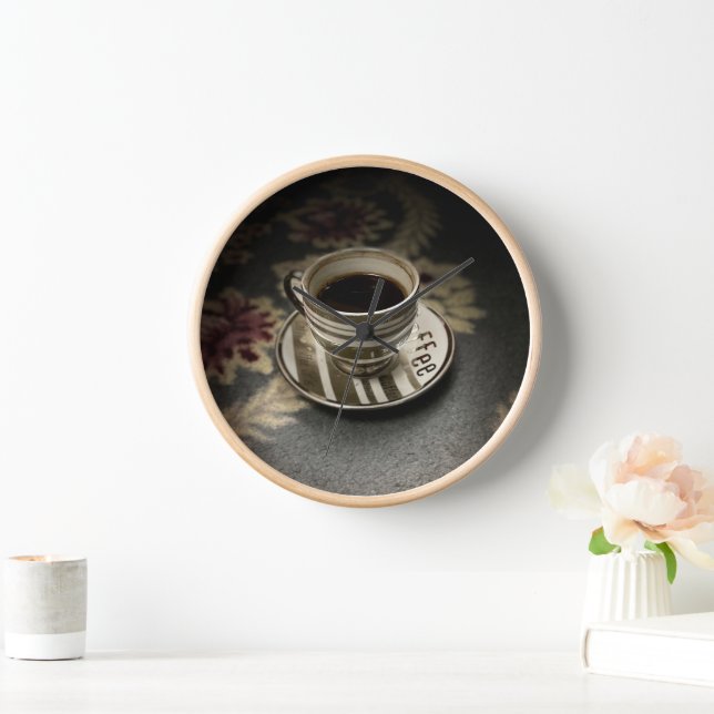 Kaffee Uhr (Zuhause)