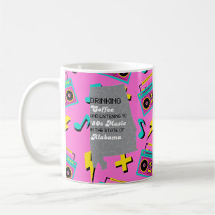 Kaffee und '80er-Musik in Alabama Kaffeetasse
