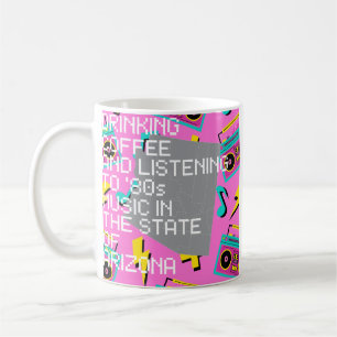Kaffee und '80er-Musik in Arizona Kaffeetasse