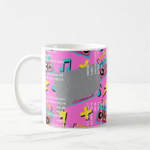 Kaffee und '80er-Musik in Connecticut Kaffeetasse
