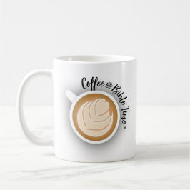 Kaffee-und Bibel-Zeit-Logo-Tasse Kaffeetasse