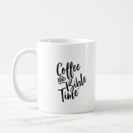 Kaffee-und Bibel-Zeit-Tasse Kaffeetasse