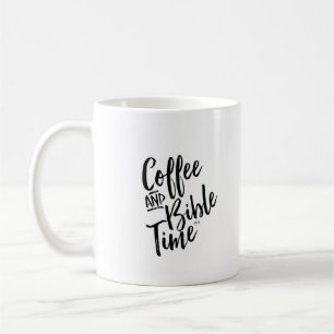 Kaffee-und Bibel-Zeit-Tasse Kaffeetasse