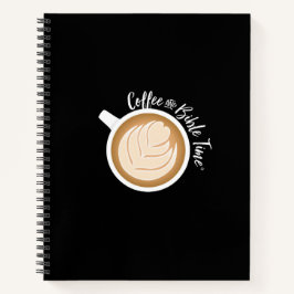 Kaffee- und Bibelzeit (Logo-Journal Black) Notizbuch
