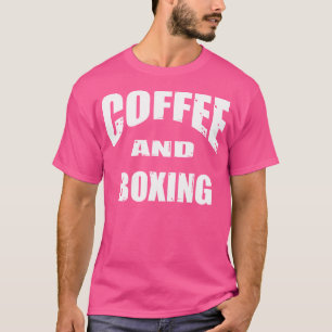 Kaffee- und Boxerdesign oder Boxerdesign T-Shirt