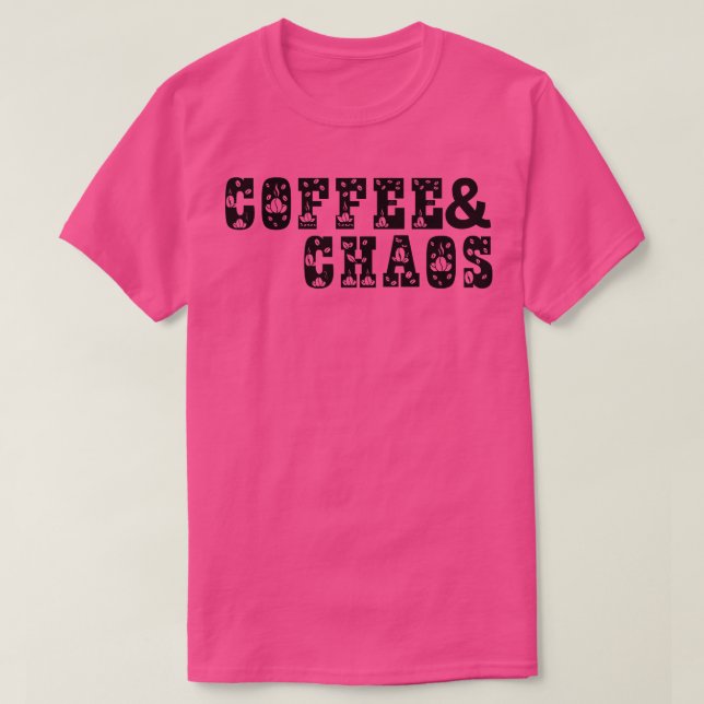 Kaffee und Chaos 12 T-Shirt (Design vorne)