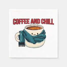 Kaffee und Chill Serviette