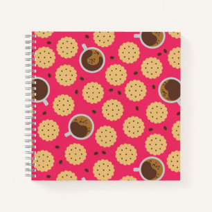 Kaffee und Cookies Notizbuch