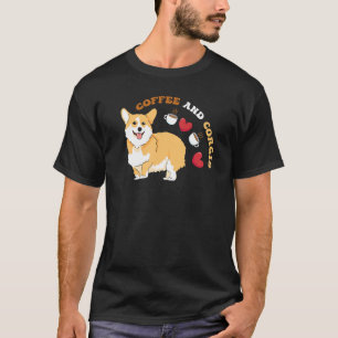 Kaffee und Corgis T-Shirt