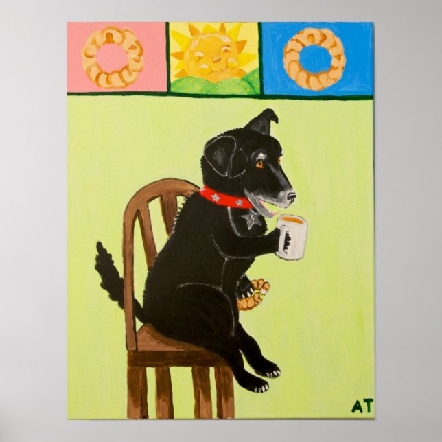 Kaffee und Crullers II Poster (Vorne)