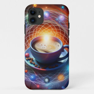 Kaffee und der Kosmos: Eine Syzygie der Energie Case-Mate iPhone Hülle