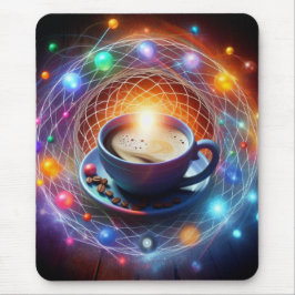 Kaffee und der Kosmos: Eine Syzygie der Energie Mousepad