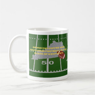 Kaffee und Football in Kentucky Kaffeetasse