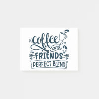 Kaffee und Freunde perfekte Mischung