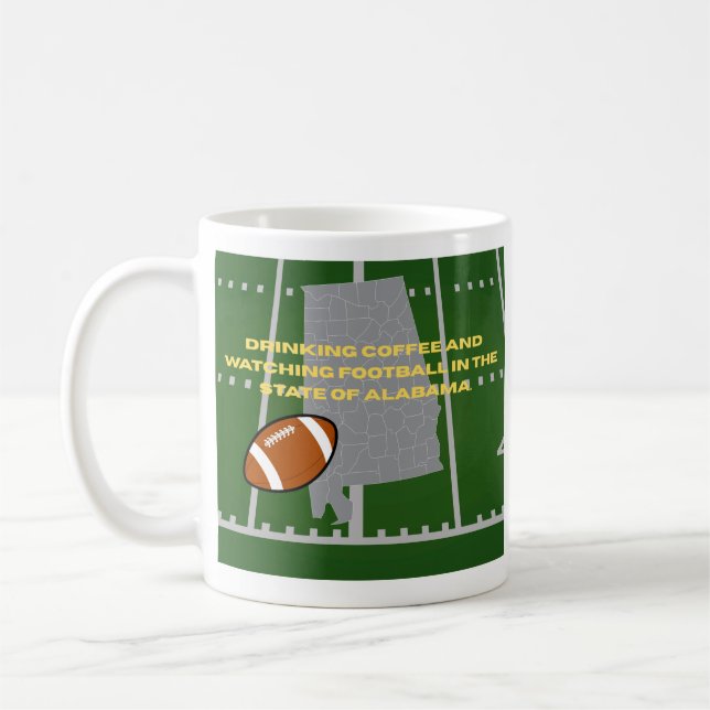 Kaffee und Fußball in Alabama  Kaffeetasse (Links)