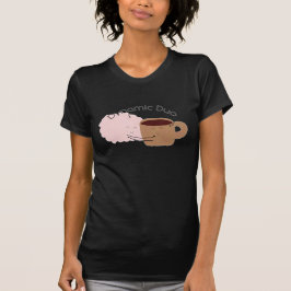 Kaffee und Gehirn sind das dynamische Duo! T-Shirt
